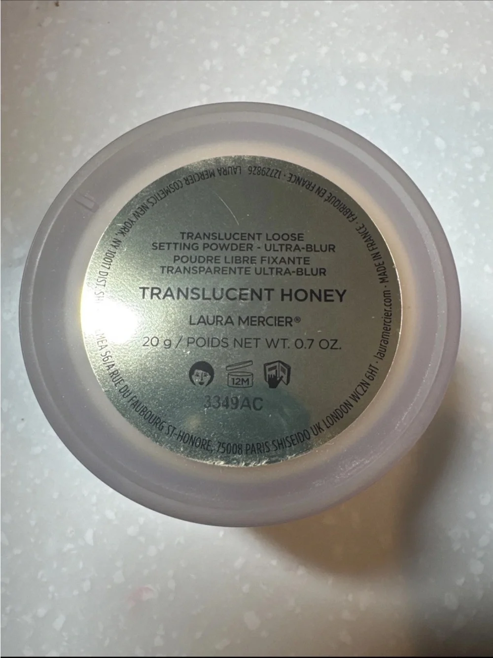 laura mercier Translucent Loose Setting Powder - Ultra-Blur (Ivory Box)